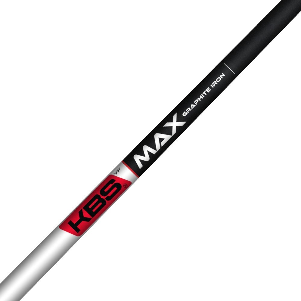 KBS Max Graphite 5-PW Iron Shafts 45 Lite Flex .355 Taper Tip Set of 6