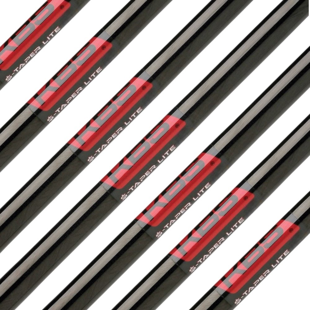 KBS $-Taper Lite Iron Shafts Black PVD .370 Tip