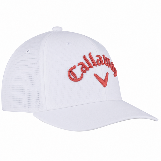 Callaway Odyssey Golf Hat Performance Pro White/Rose Adjustable