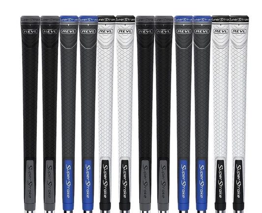 SuperStroke REVL Player Rubber Golf Grip Bundles Undersize/Standard/Midsize