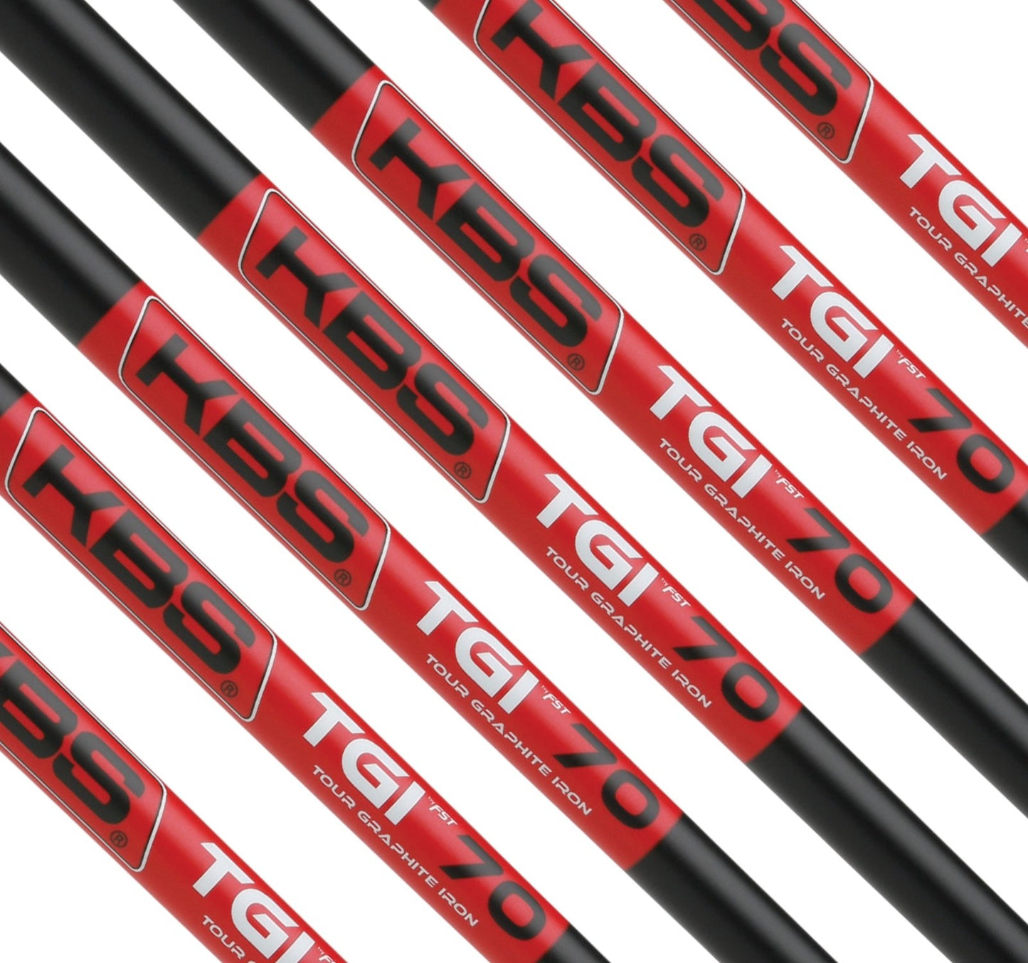 KBS TGI Tour Graphite Iron Shafts .370 Parallel Tip
