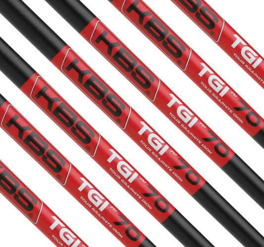 KBS TGI Tour Graphite Iron Shafts .370 Parallel Tip