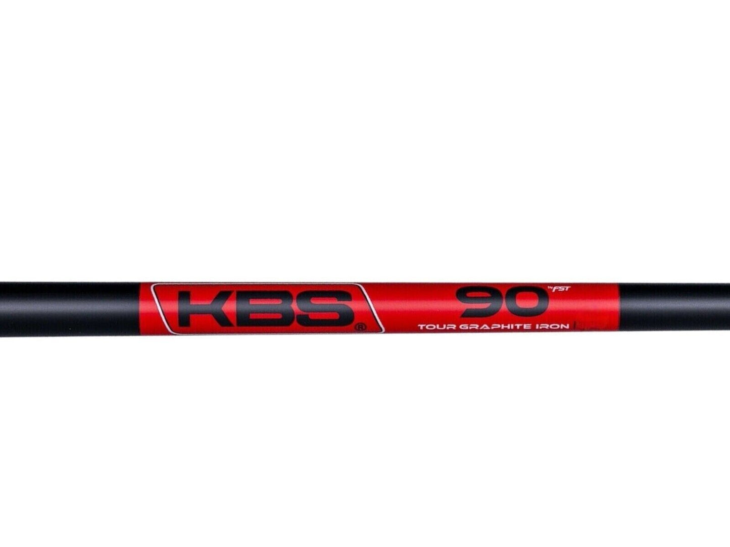 KBS Tour Graphite Iron 90 Iron Shafts .370 Tip 41" Stiff Flex Uncut Brand New
