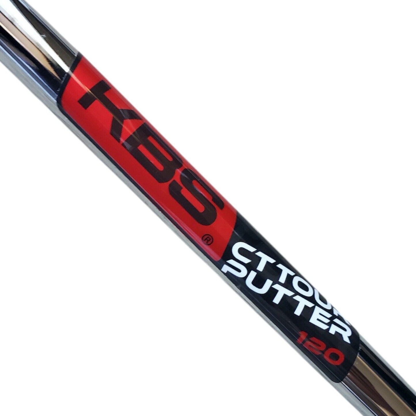 KBS CT Tour Putter Shaft Chrome 38" 124g Choose Tip Size