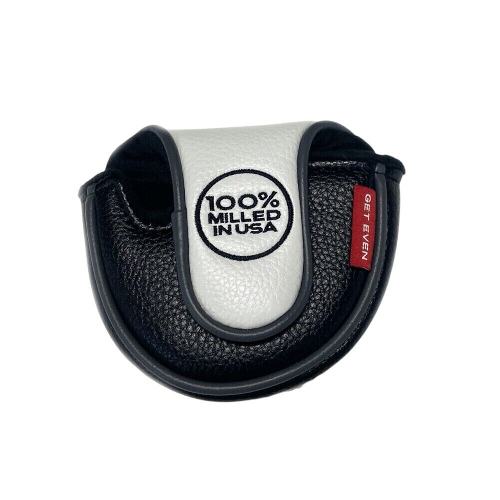 EVNROLL ER Mallet Putter Cover Black White Magnetic Closure