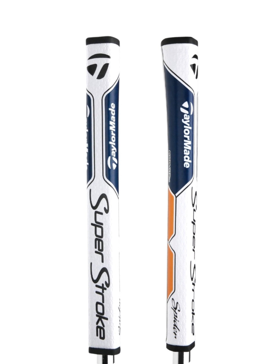 Super Stroke Taylormade Spider Pistol GTR 1.0 Putter Grip White Blue