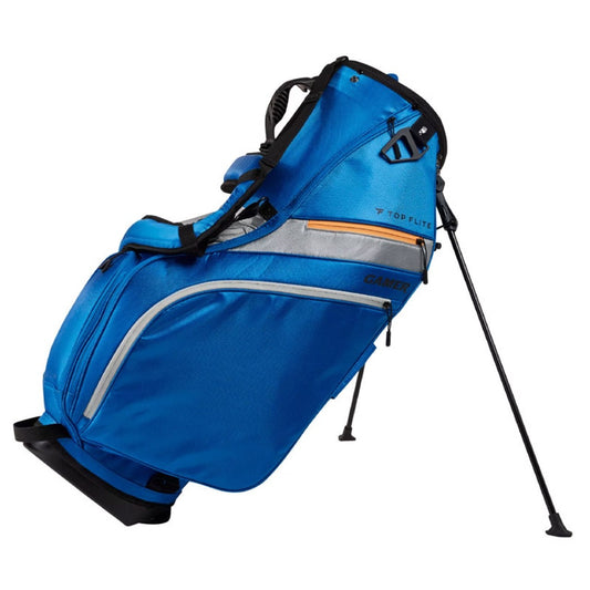 Top Flite Gamer Stand Golf Bag 7 Way Divider Blue