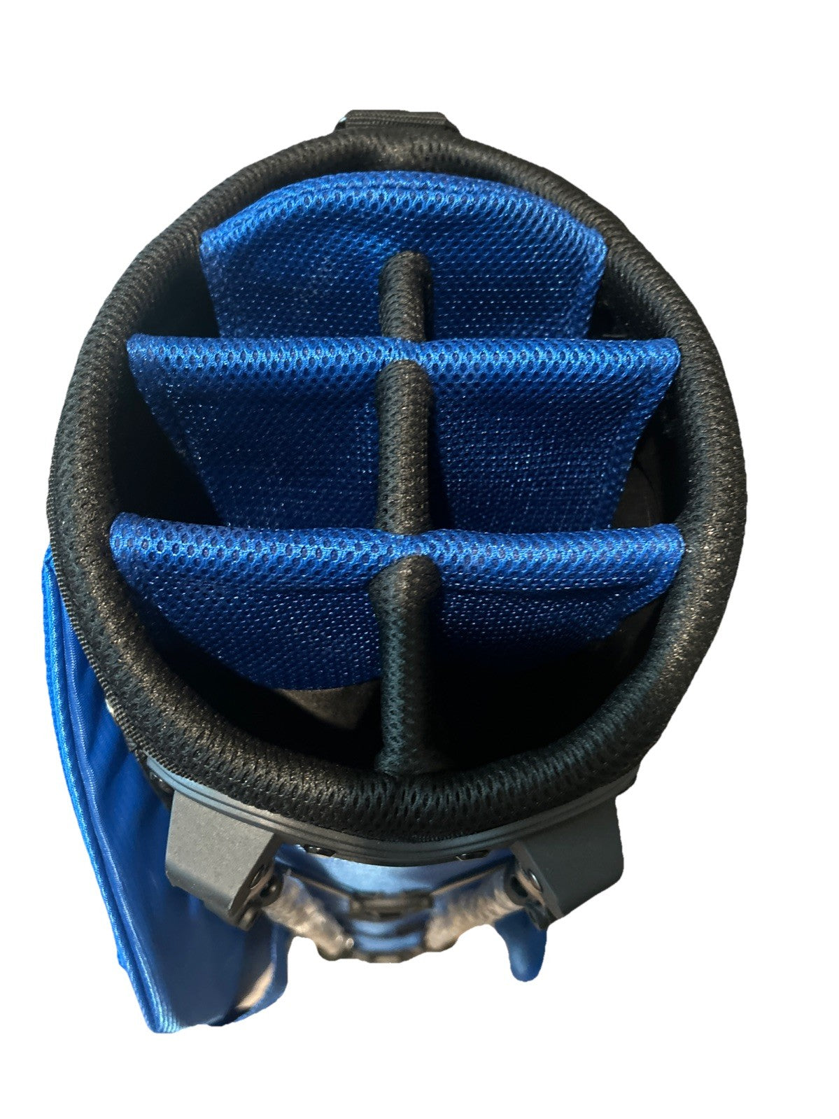 Top Flite Gamer Stand Golf Bag 7 Way Divider Blue