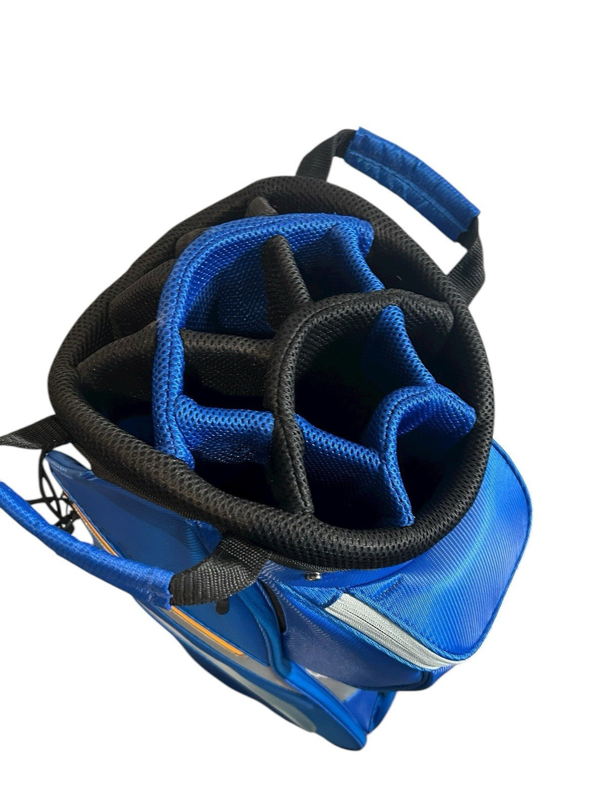 Top Flite Gamer Golf Cart Bag Blue 14 Way Divider