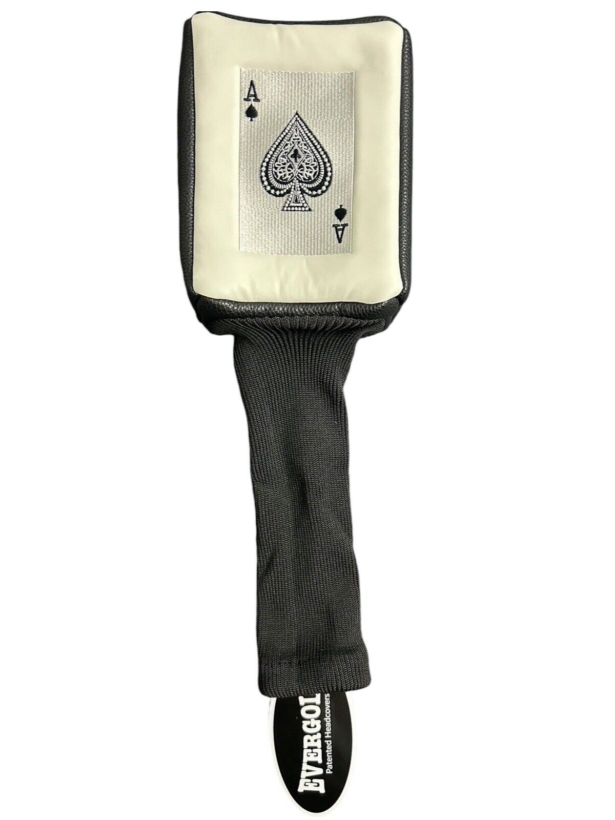 Ace of Spades Driver Golf Club Head Cover Poker Card