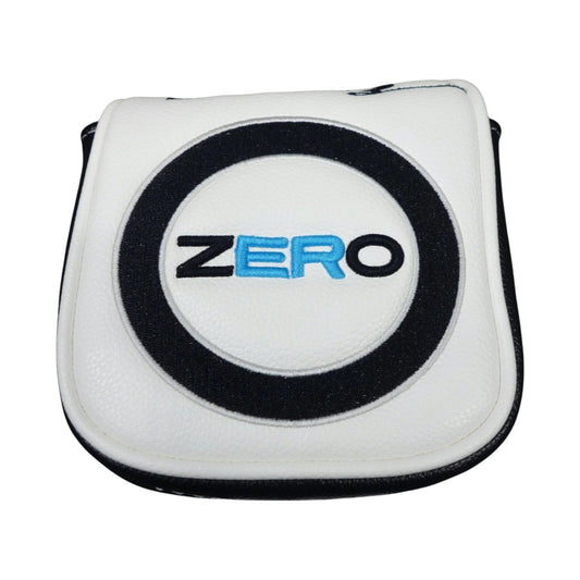EVNROLL Z1 Zero Mallet Putter Head Cover White Magnetic Closure
