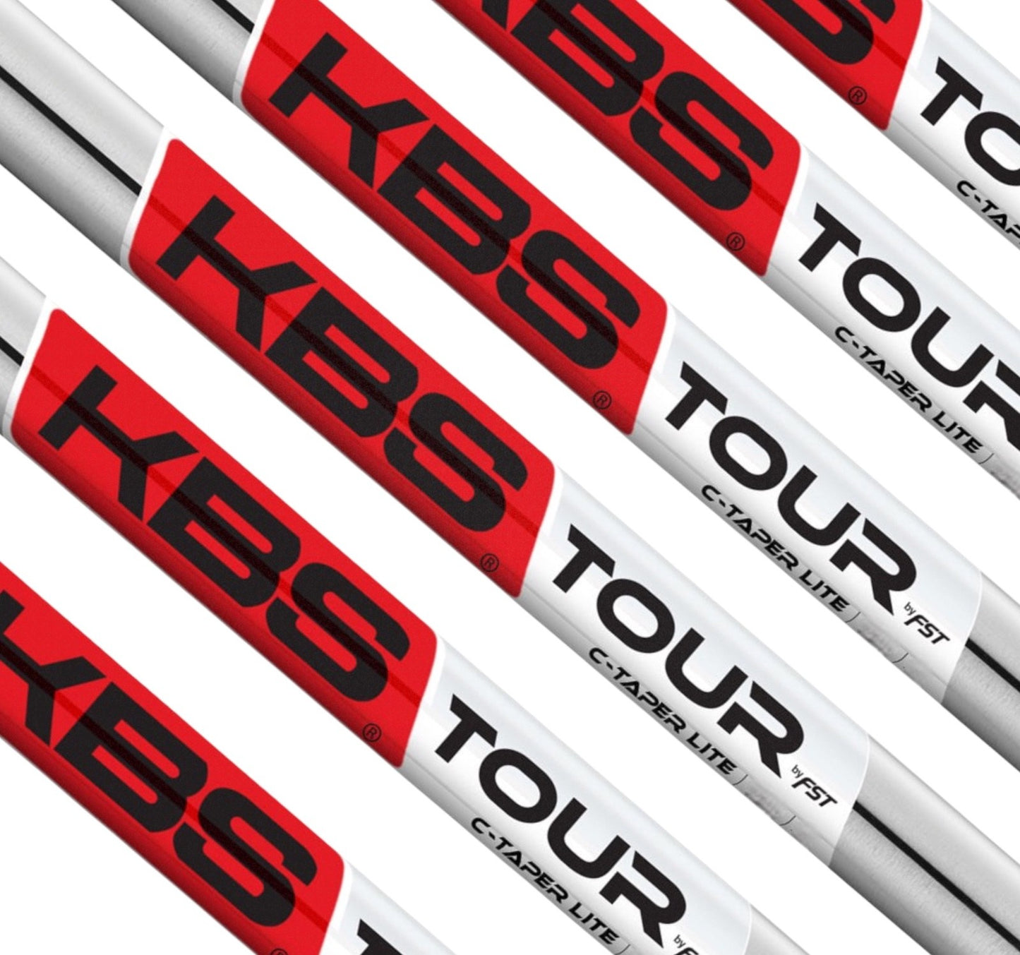 KBS C-Taper Lite Steel Iron Shafts .370 Parallel Tip