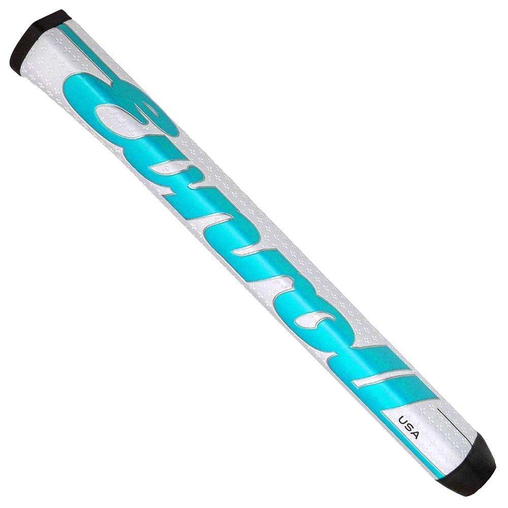 EVNROLL Custom Tour Tac Putter Grip Neo Script White/Tiffany Blue
