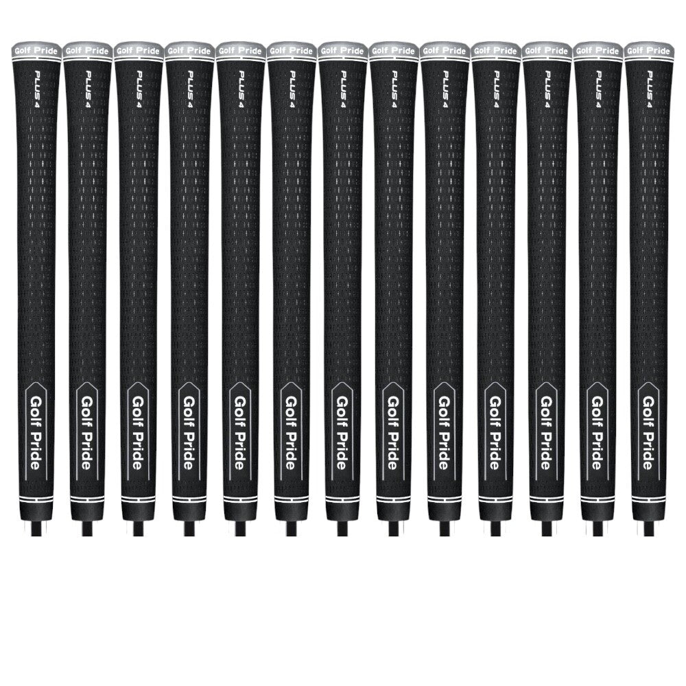 Set of 13 Golf Pride Tour Velvet Plus 4 Black Grips with Grip Kit Standard Size