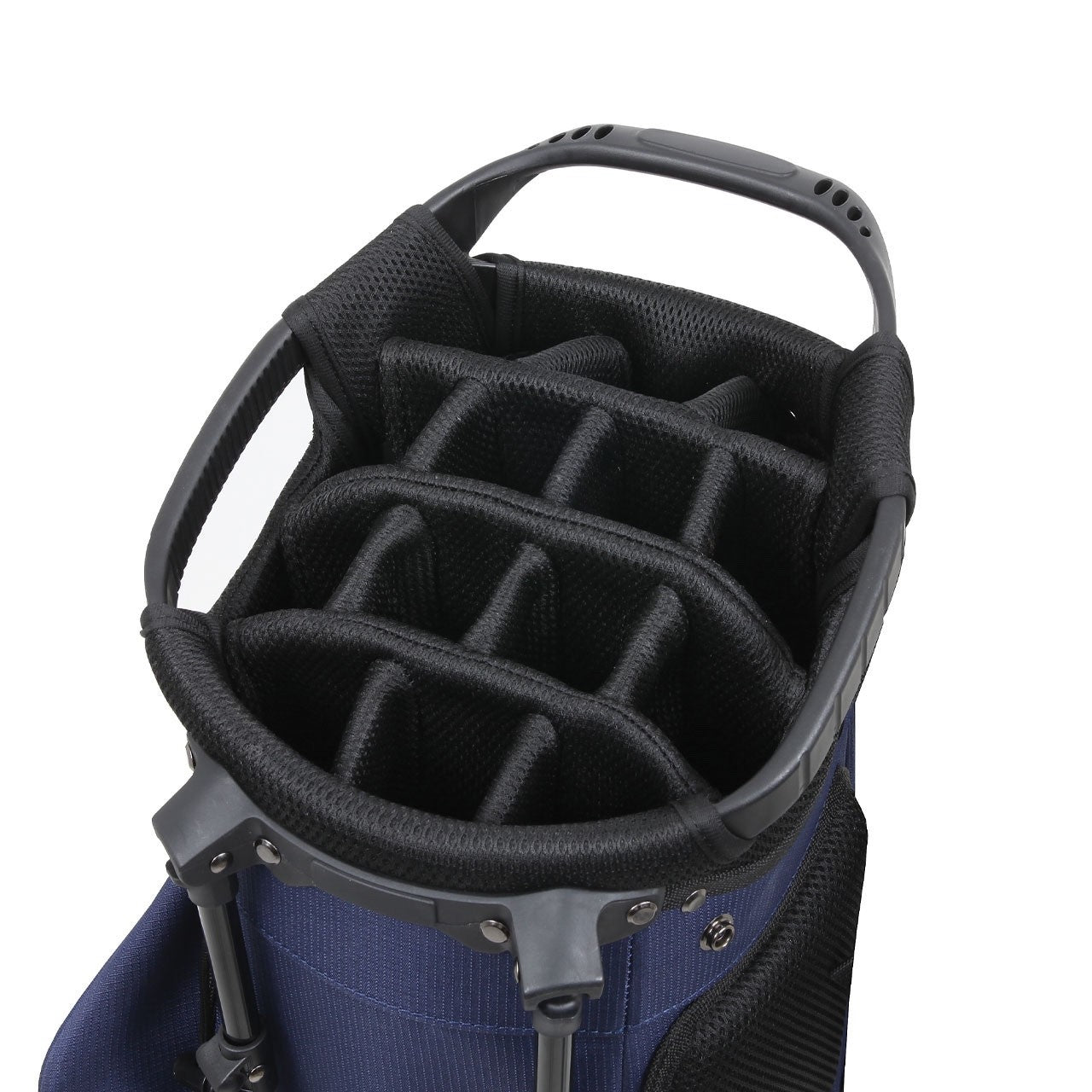 Maltby Golf Stand Bag 14 Way Divider Black Gray