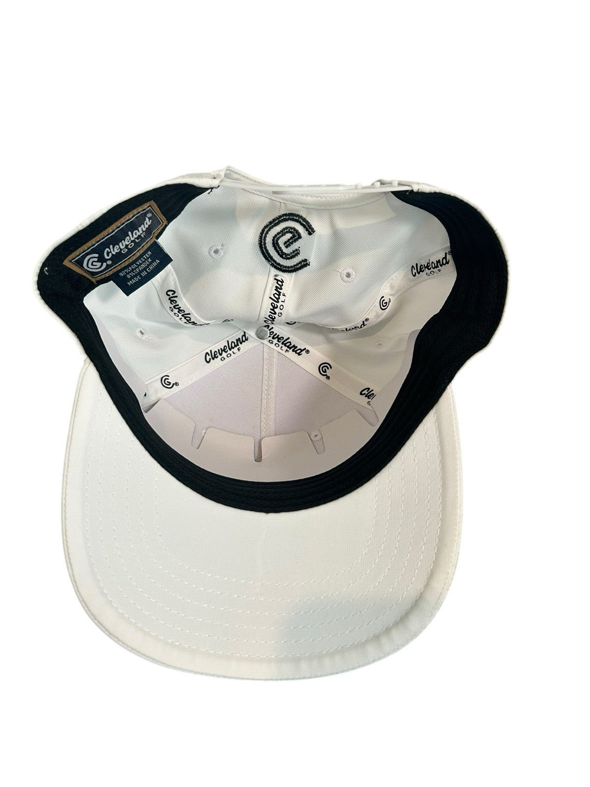 Cleveland Golf Chipping In Snapback Hat Cap Adjustable White