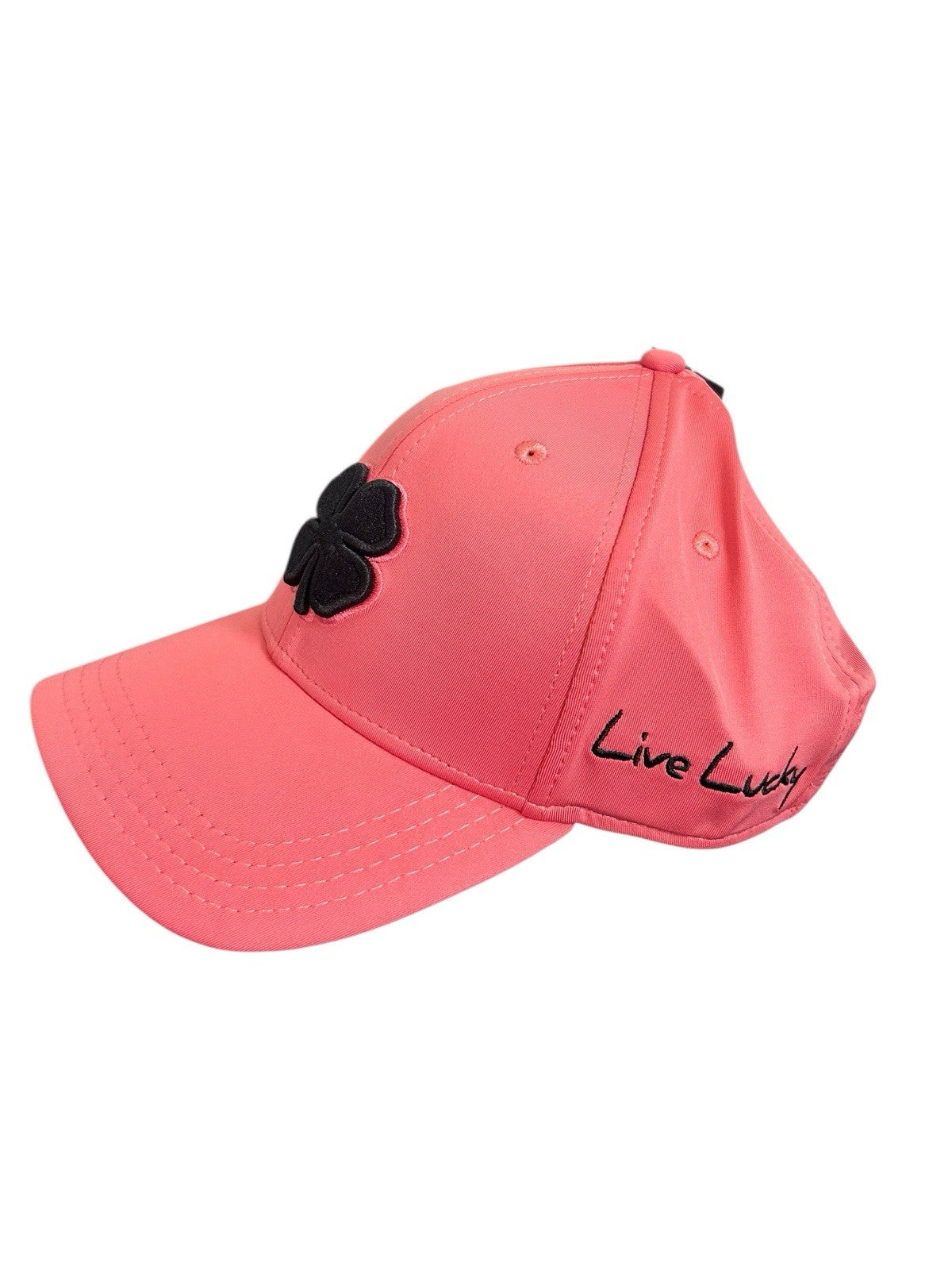Black Clover Fitted Golf Hat Size L/XL Premium Clover 113 Desert Rose
