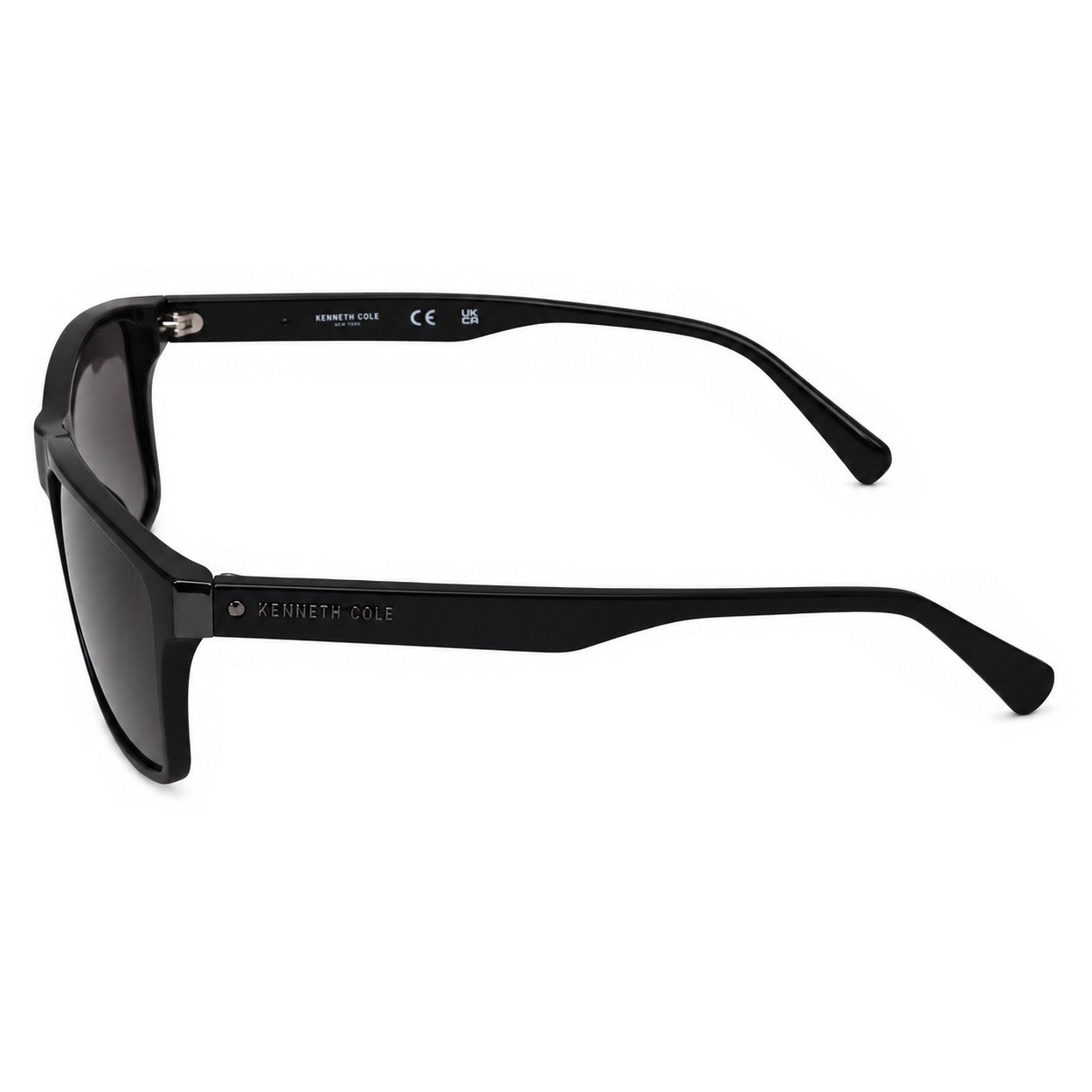 Kenneth Cole Sunglasses Black Frame Blue Lens Sport Outdoors Sunglasses