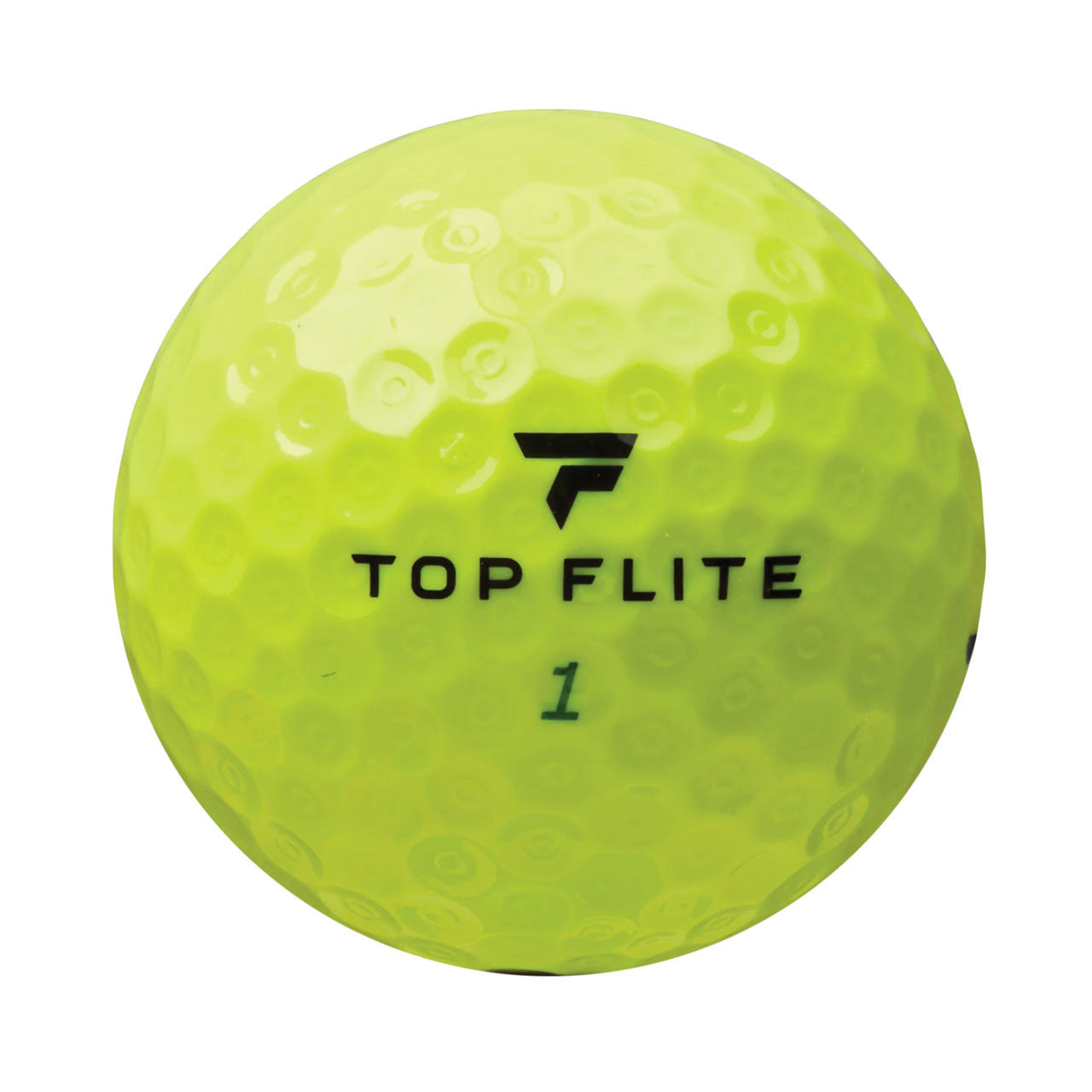 3 Dozen Top Flite Gamer Golf Balls Gloss Yellow High Visibility 36 Balls NEW