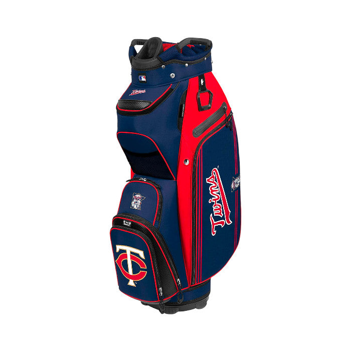MLB Team Effort Minnesota Twins Golf Bucket III Cooler Cart Bag 14 Way Divider