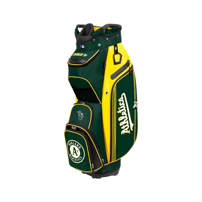 MLB Team Effort Oakland A's Golf Bucket III Cooler Cart Bag 14 Way Divider